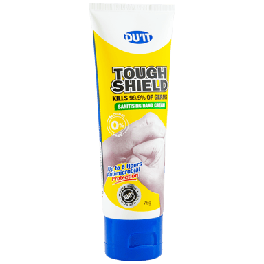 DUIT TOUGH SHIELD SANITISING HAND CREAM 75G