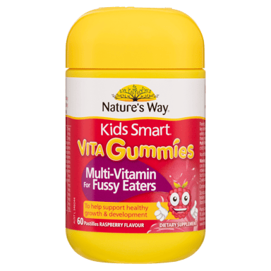NATURES WAY KIDS SMART VITA GUMMIES MULTI FOR FUSSY EATERS 60