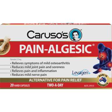 CARUSOS PAIN-ALGESIC FOR JOINTS 20 CAPSULES