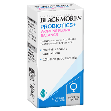 BLACKMORES PROBIOTICS + WOMENS FLORA BALANCE 30 CAPSULES