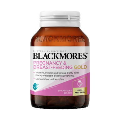 BLACKMORES PREGNANCY & BREAST-FEEDING GOLD 60 CAPSULES