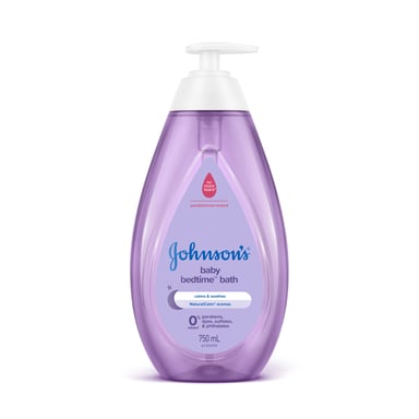 J&J BABY BATH BED TIME 750ML