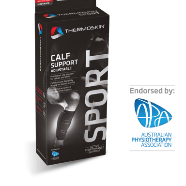 THERMOSKIN SPORTS CALF SUPPORT ADJUSTABLE ONE SIZE