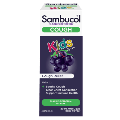 SAMBUCOL KIDS COUGH LIQUID 120ML