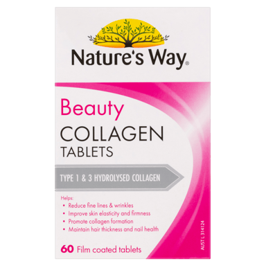 NATURES WAY BEAUTY COLLAGEN 60 TABLETS