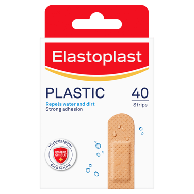 ELASTOPLAST PLASTIC STRIPS 40 PACK