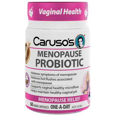 CARUSOS MENOPAUSE PROBIOTIC 60 TABLETS