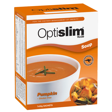 OPTISLIM VLCD SOUP PUMPKIN 55G 7 PACK