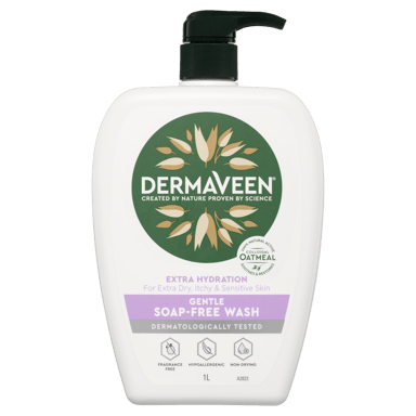 DERMAVEEN SOAP FREE WASH 1 LITRE