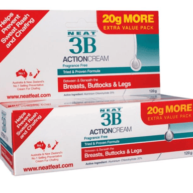 NEAT FEAT DEODORANT 3B ACTION CREAM 120G