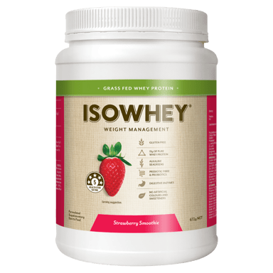 ISOWHEY STRAWBERRY SMOOTHIE POWDER 672G