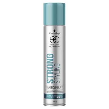 SCHWARZKOPF EXTRA CARE STRONG STYLING HAIRSPRAY 100G