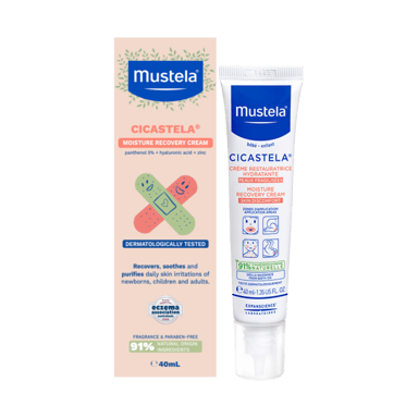 MUSTELA BEBE CICASTELA MOISTURE RECOVERY CREAM 40ML