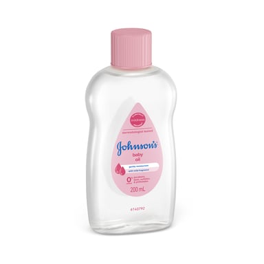 J&J BABY OIL 200ML
