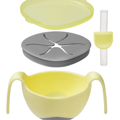 BBOX BOWL & STRAW SET BANANA SPLIT 2 PACK