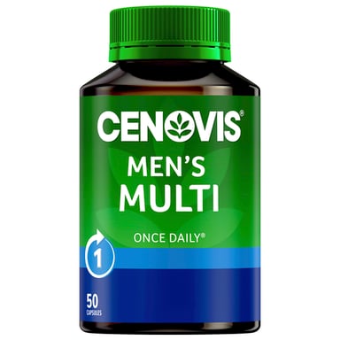 CENOVIS MENS MULTI 50 CAPSULES