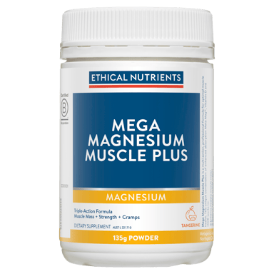 ETHICAL NUTRIENTS MEGA MAGNESIUM NIGHT MANGO POWDER 126G