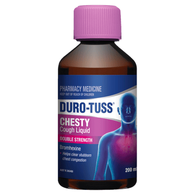 DURO-TUSS CHESTY DOUBLE STRENGTH LIQUID 200ML