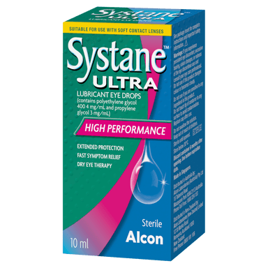 SYSTANE ULTRA LUBRICANT EYE DROPS 10ML