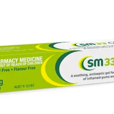 SM-33 MOUTH GEL ANTISEPTIC 10G