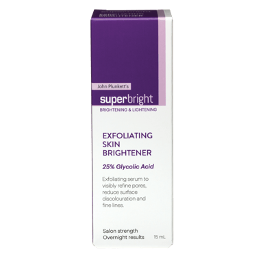 PLUNKETTS SUPERBRIGHT EXFOLIATING SKIN BRIGHTENER SERUM 15ML