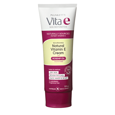 PLUNKETTS VITA E NATURAL VITAMIN E CREAM 100G