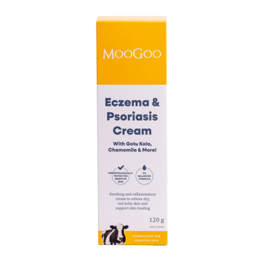 MOOGOO ECZEMA & PSORIASIS CREAM 120G