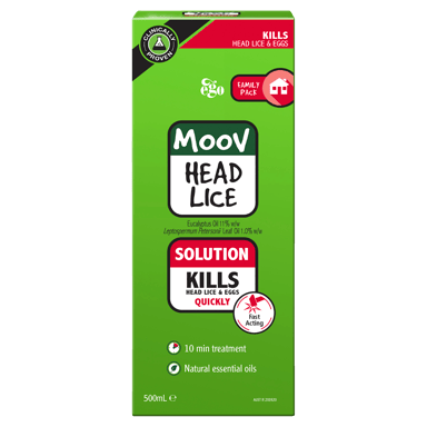 EGO MOOV HEAD LICE SOLUTION 500ML
