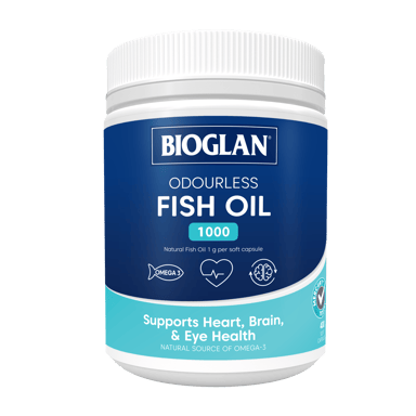 BIOGLAN ODOURLESS FISH OIL 1000MG 400 CAPSULES