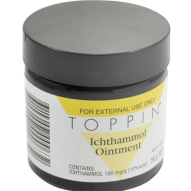 TOPPIN ICHTHAMMOL OINTMENT 50G