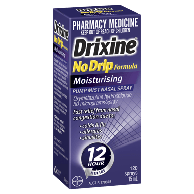 DRIXINE NO DRIP MOISTURISING SPRAY 15ML