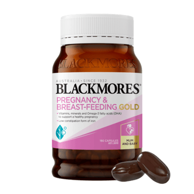 BLACKMORES PREGNANCY & BREAST-FEEDING GOLD 180 CAPSULES