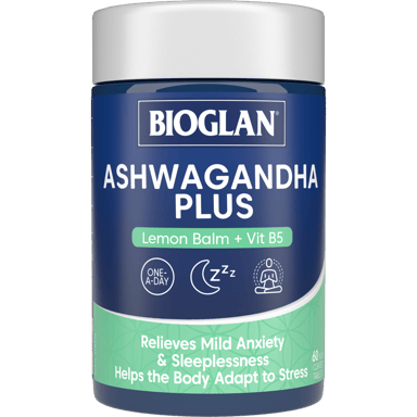 BIOGLAN ASHWAGANDHA PLUS 60 TABLETS