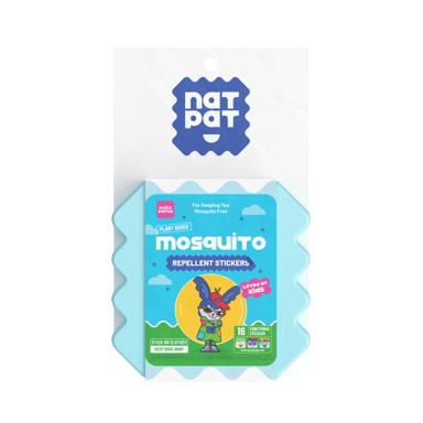 NATPAT KIDS MOSQUITO REPELLENT STICKERS 16 PACK