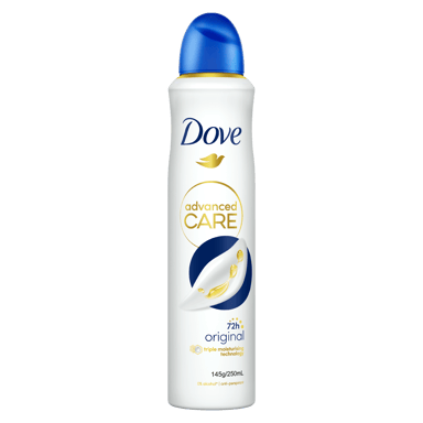 DOVE WOMEN ANTIPERSPIRANT ADVANCED ORIGINAL  250ML