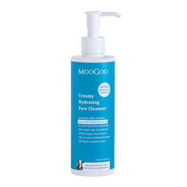 MOOGOO CREAMY HYDRATING FACE CLEANSER 250ML