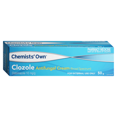 CHEMISTS OWN CLOZOLE ANTIFUNGAL CREAM 50G