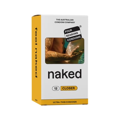 FOUR SEASONS NAKED CONDOMS CLOSER 12 PACK