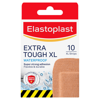 ELASTOPLAST HEAVY FABRIC WATERPROOF STRIPS XL 10 PACK