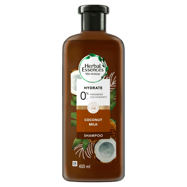 HERBAL ESSENCES BIO RENEW COCONUT MILK SHAMPOO 400ML