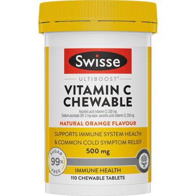 SWISSE ULTIBOOST VITAMIN C CHEWABLE 110 TABLETS