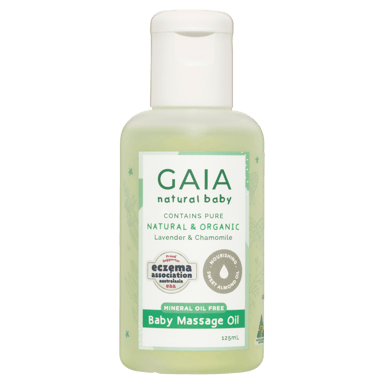 GAIA NATURALS BABY MASSAGE OIL 125ML