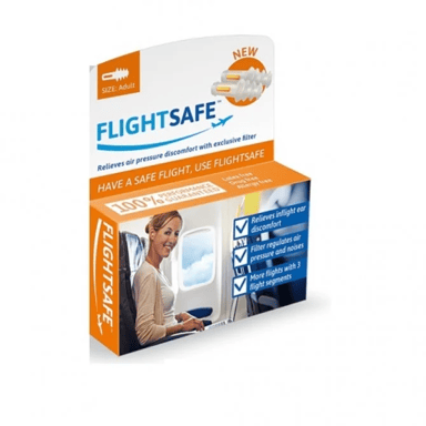 FLIGHT SAFE ADULT EAR PLUGS