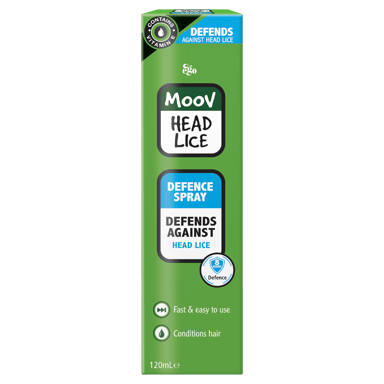 EGO MOOV HEAD LICE DEFENCE SPRAY 120ML