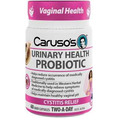CARUSOS PROBIOTIC URINARY HEALTH 60 TABLETS
