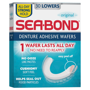 Sea Bond SEA-BOND DENTURE ADHESIVE LOWER STRIPS 30