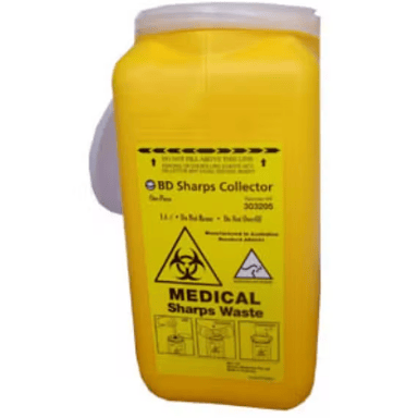 SHARPES WASTE CONTAINER 1.4L