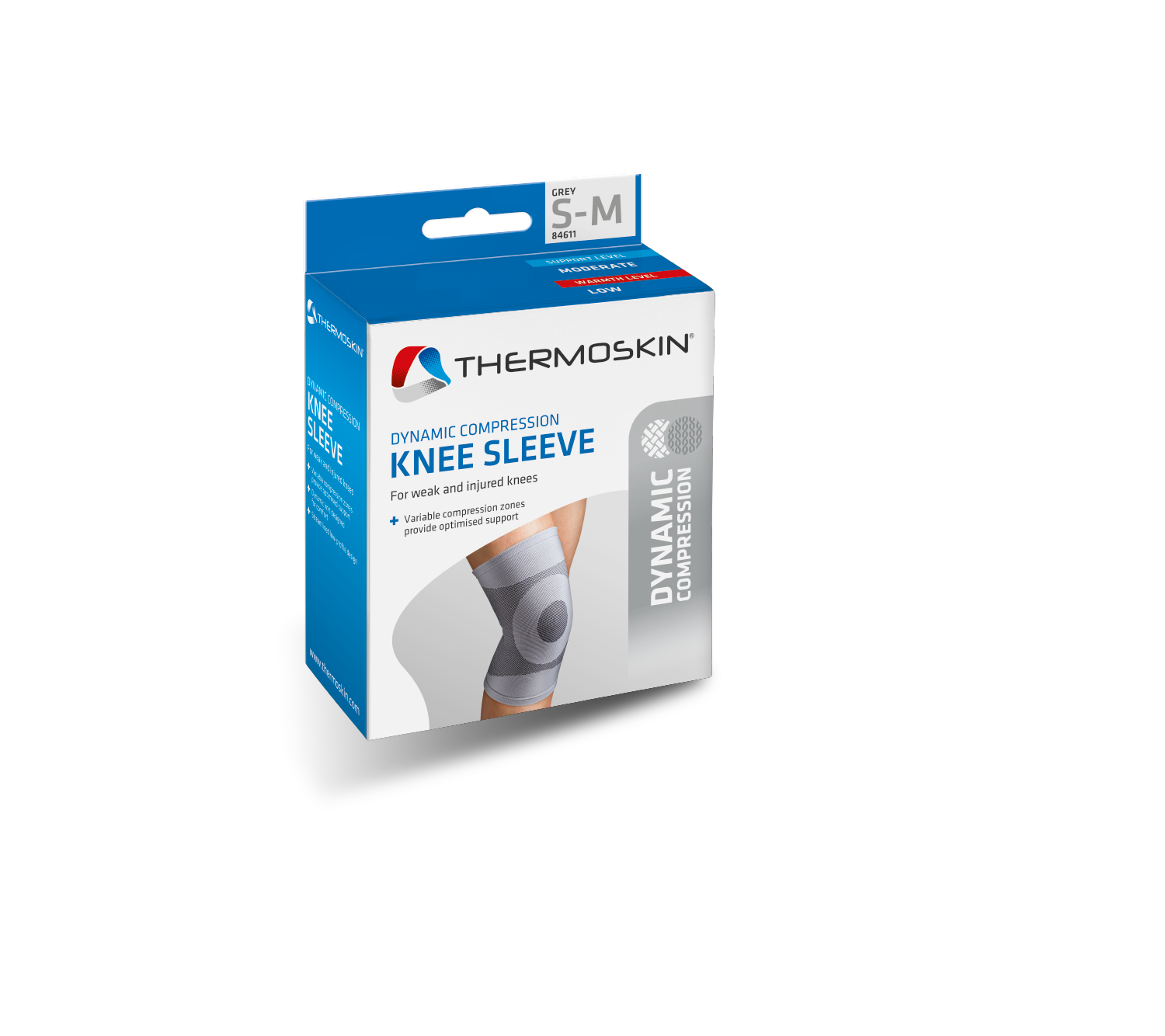 THERMOSKIN DYNAMIC COMPRESSION KNEE SLEEVE LARGE/XL
