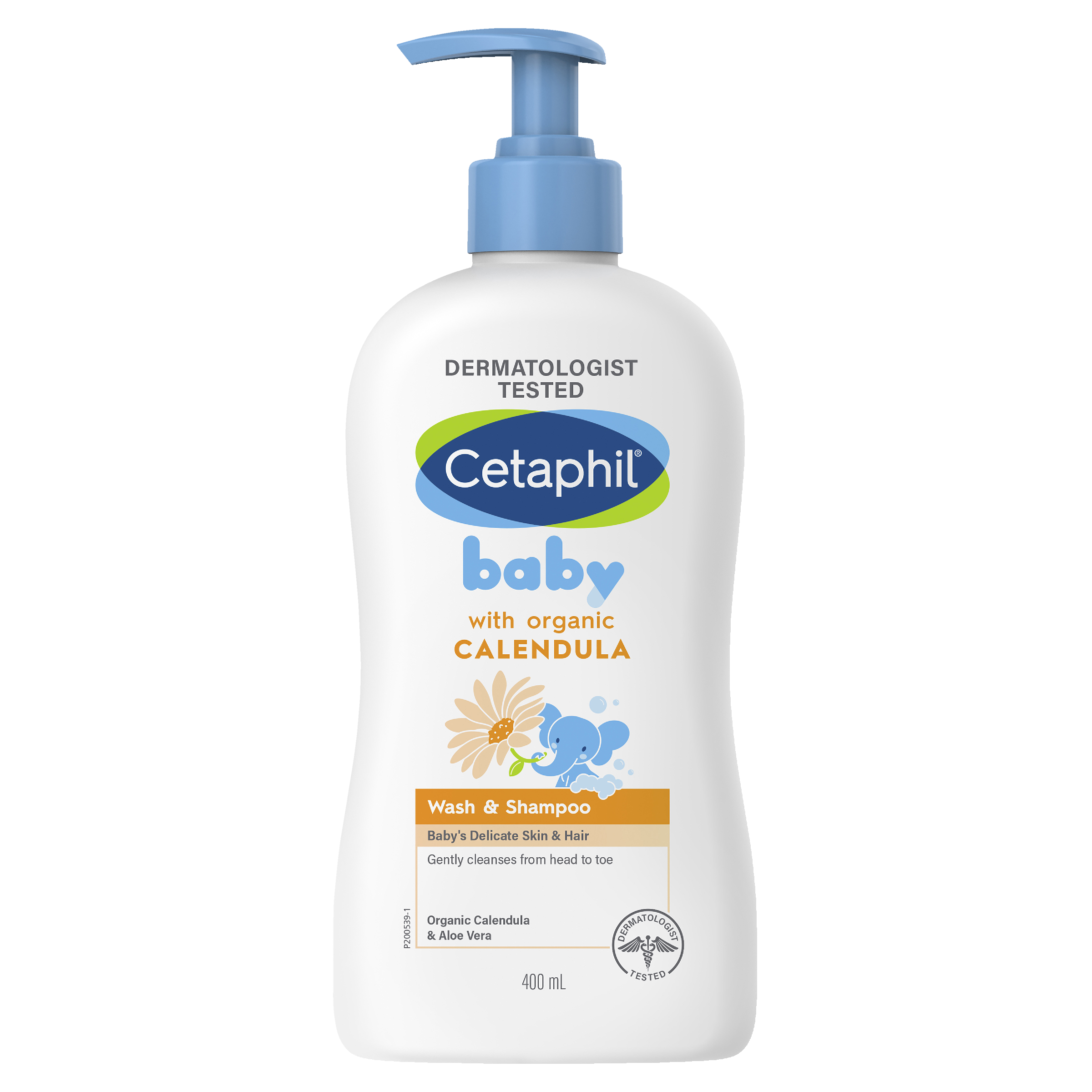 CETAPHIL BABY CALENDULA WASH & SHAMPOO 400ML