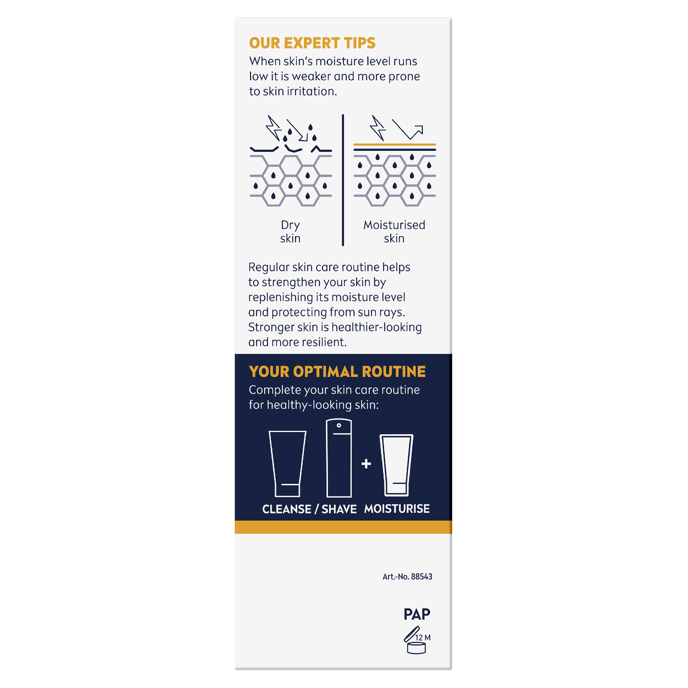 NIVEA MEN SENSITIVE PROTECTIVE MOISTURISER SPF15 75ML - Image 9